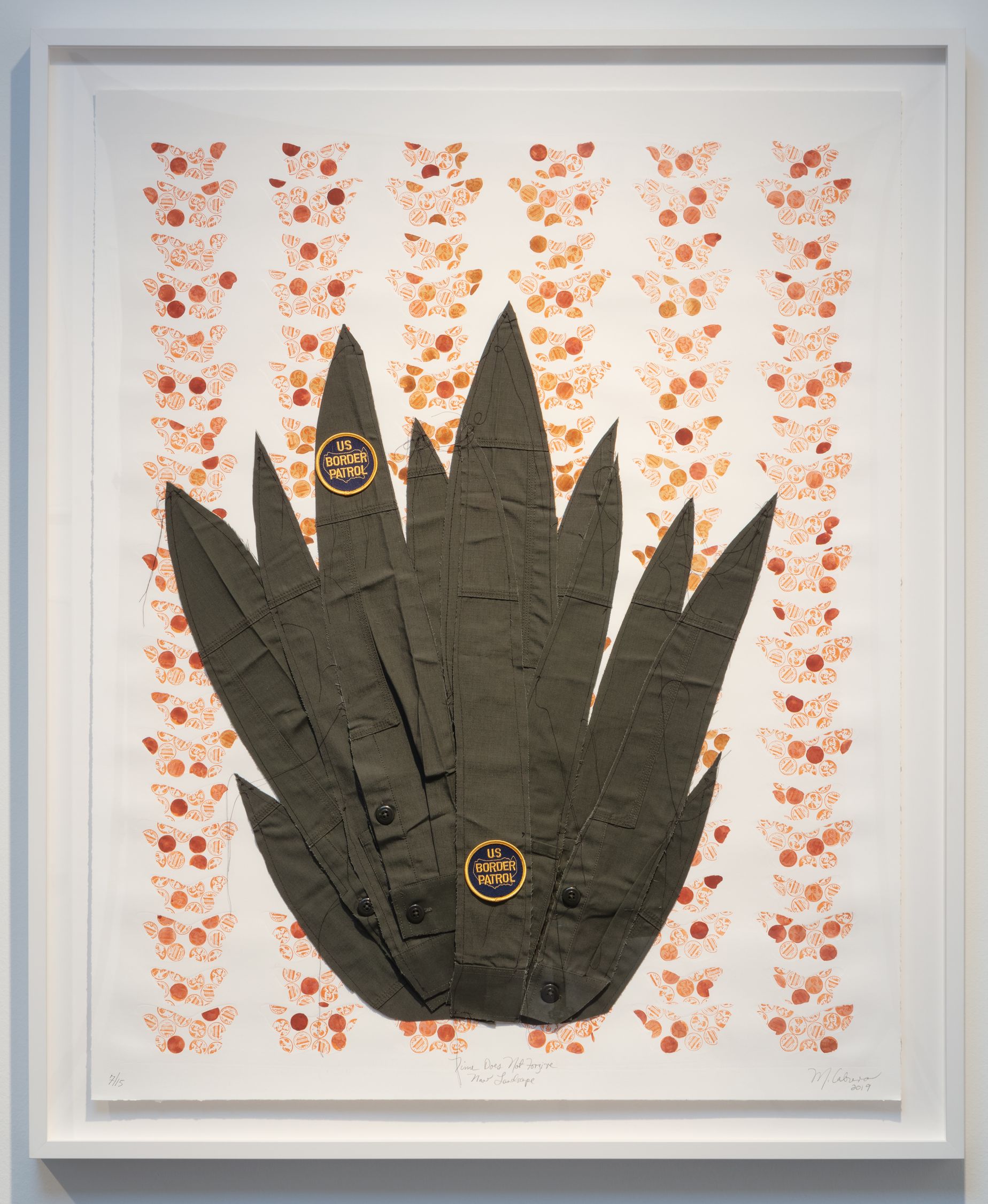 Margarita Cabrera - Time Does Not Forgive - New Landscape 2, 2019