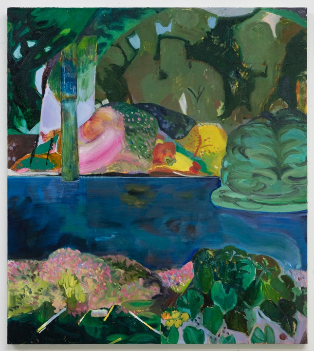 Monica Tap - Amnesia Garden: The Stars Are Out, 2018 Oil on canvas
