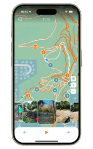 Preview of the trail interface on TrailPilot